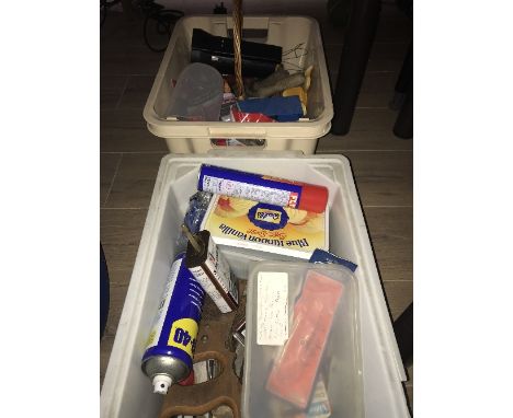 2 BOXES OF TOOLS