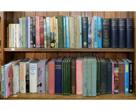 FIVE SHELVES OF BOOKS, MISCELLANEOUS GENERAL SHELF STOCK, INCLUDING PERCY WESTERMAN - A SUB AND A SUBMARINE (THE STORY OF R19