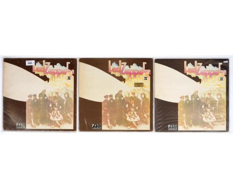 VINTAGE VINYL RECORDS. LED ZEPPELIN II ATLANTIC, 588198 (3) 