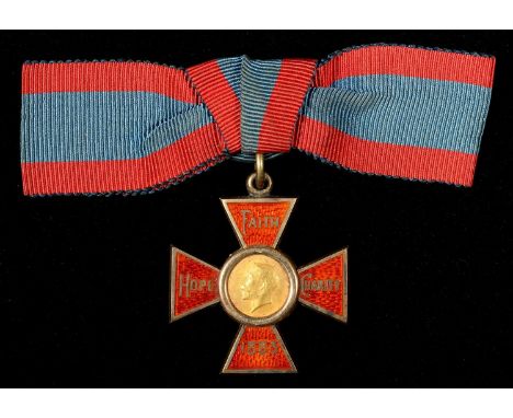 ROYAL RED CROSS FIRST CLASS, GVR, R N FOGARTY MATRON S A MNS 1916-19, GARRARD AND CO CASE OF ISSUE AND A CONTEMPORARY PORTRAI