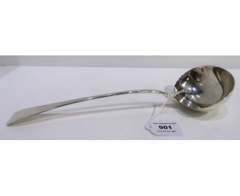A silver soup ladle, London 1812, 33 cm long 176 grams Condition Report: Available upon request