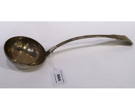 A silver soup ladle, Glasgow 1845 36.5 cm long 262 grams Condition Report: Available upon request