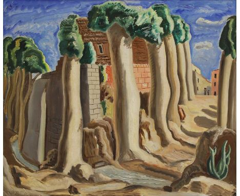▲ Rudolph Ihlee (1883-1968) The outskirts of Collioure (Les Alentours du village), 1926oil on canvas51 x 61cmExhibited: Salon