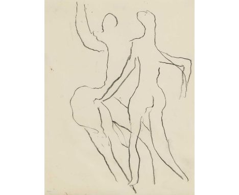 ▲ Roger Hilton (1911-1975) Untitled, c.1970scharcoal29 x 22.5cmProvenance: The estate of the artist;Jonathan Clark &amp; Co. 