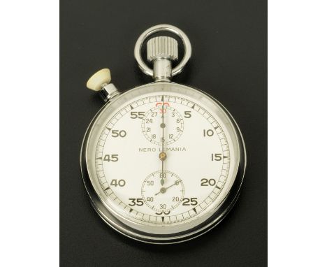 A Nero Lemania Independent chronograph stopwatch.