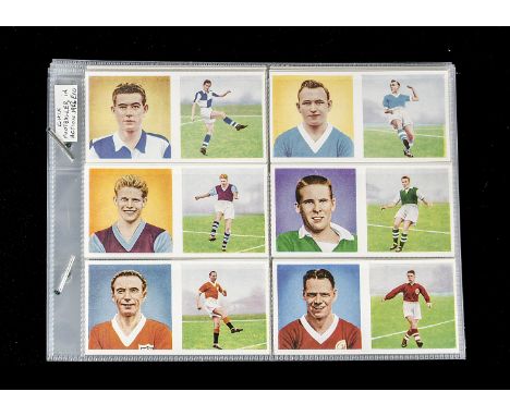 Trade Cards, Football, a selection of sets to include Chix Footballers (Portrait and Action) 1-24 and 25-50, National Spastic