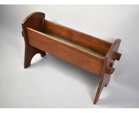 A Mid 20th Century Wooden Plant Trough, 55cms 
