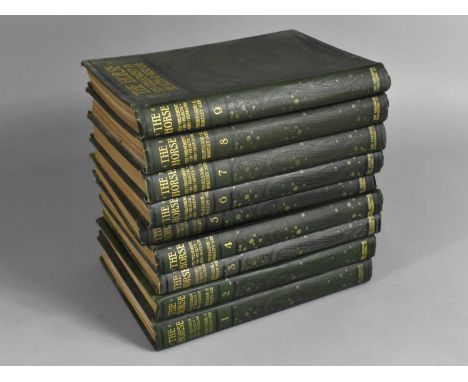 A Set of 9 Volumes, The Horse, Its Treatment in Health and Disease, Edited by Prof. J Wortley Axe Published by The Gresham Pu