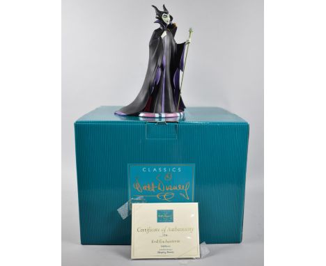 A Boxed Walt Disney Classic Collection Figure Sleeping Beauty 40th Anniversary Maleficent Evil Enchantress 1999 Event Sculptu