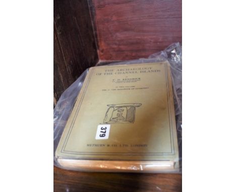 Kendrick, T. D.  The Archaeology of the Channel Islands, volume I, first edition, pub. 1928, Methuen & Co. Ltd. London, with 