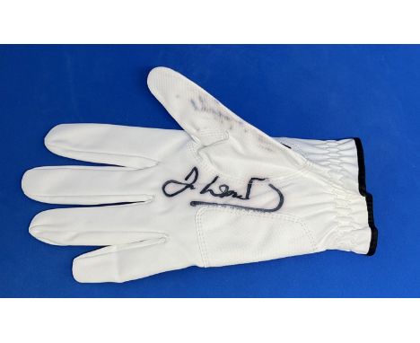 Golf Ian Woosnam Signed Dunlop Golfing Glove. Great Signature.  Good condition. All autographs come with a Certificate of Aut