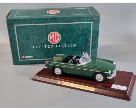 Corgi limited edition 1:18 scale 1963 MGB Roadster in original box.  (B.P. 21% + VAT) 