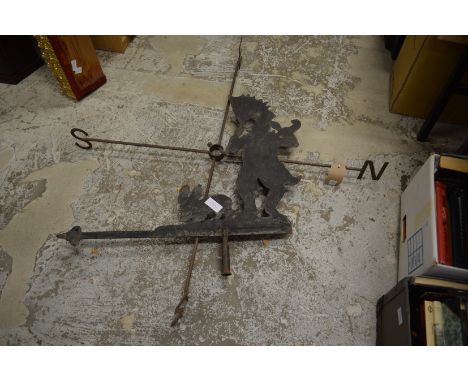 A weather vane.