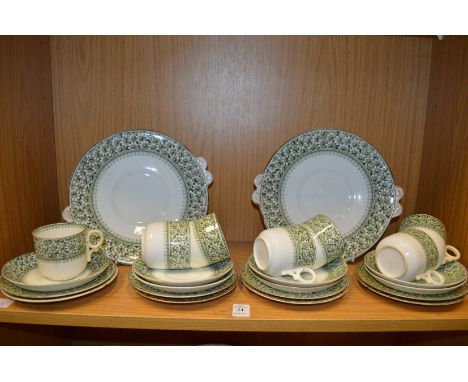 A decorative tea service.