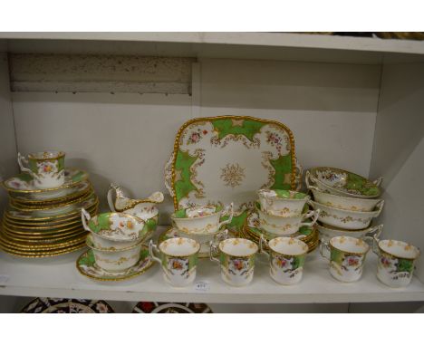 Coalport part tea service.