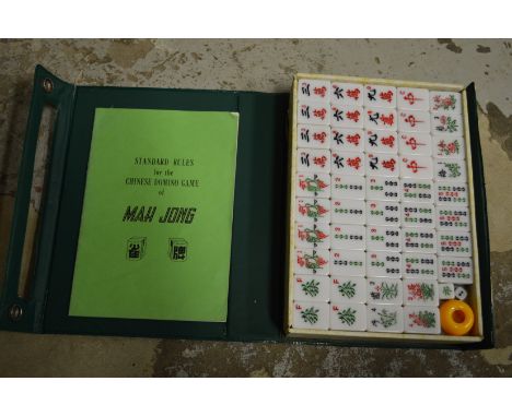 A modern mahjong set.