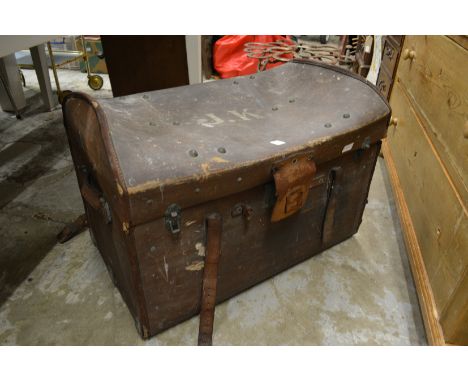 An old trunk.