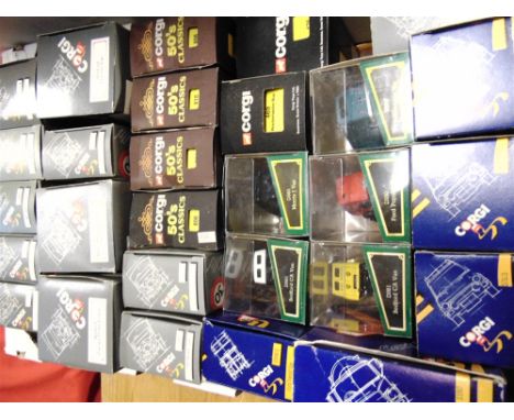 TWENTY-EIGHT ASSORTED CORGI DIECAST MODEL VEHICLES  each mint or near mint and boxed.
