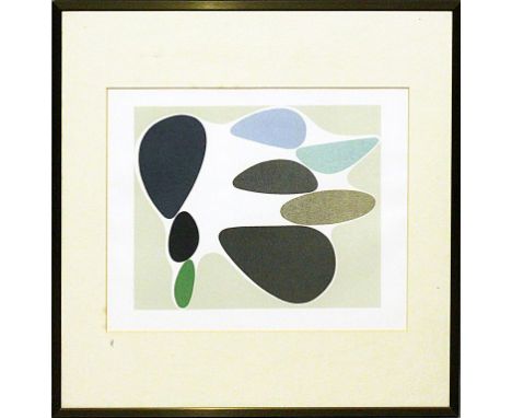 Vasarely, Viktor (1908 Pecs - Annet-sur-Marne 1997) "Octal" (1972). Farblithographie (min. Lagerungsspuren). Blattgröße 40x 4