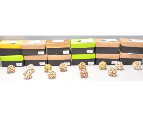 A collection of twelve Adam Binder carved resin netsuke style figures to include to include Turtle Delight Eiden Seriers, Tri