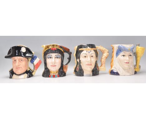The Star-Crossed Lovers Collection - A group of four Royal Doulton ceramic Character / Toby jugs for the star crossed lover c