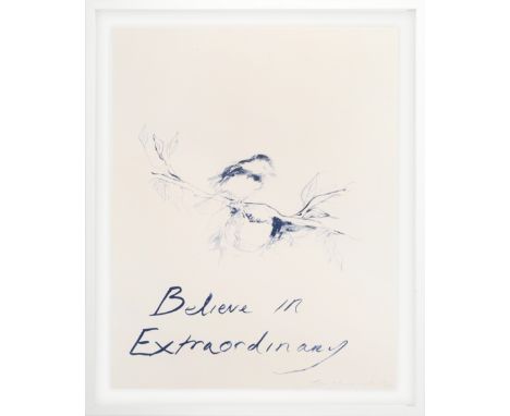 Tracey Emin (British, born 1963)Believe in Extraordinary Lithograph printed in colours, 2015, on Somerset wove, signed, dated