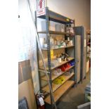 Sections of Metal Shelving
