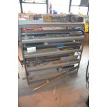 Lot - Assorted Brake Dies and Rack