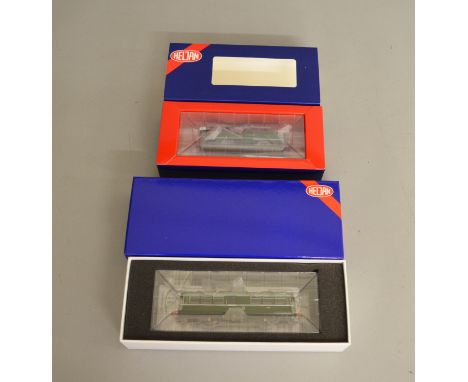 OO Gauge. 2 boxed Heljan DCC Ready (21 Pin) Locomotives, # 8701 WM Railbus E79962 BR dark green with whiskers and #88011 AC R