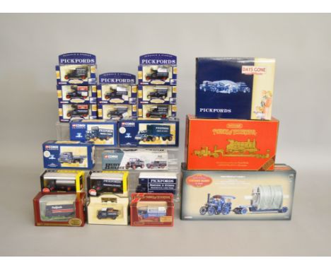 20 boxed 'Pickfords' related diecast models by Corgi, Lledo and Gilbow including a Lledo four model set (PI1004), a Matchbox 