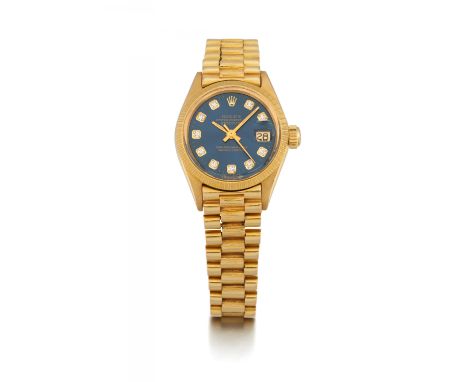 ROLEXDatejust. Art der Uhr: Armbanduhr. Herkunft: Schweiz, Genf. Datierung: 1975. Werk: Automatik, Cal. 2035. Gehäuse/Armband