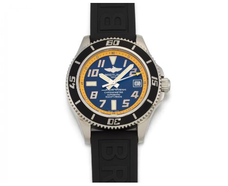 BREITLINGSuperocean. Art der Uhr: Armbanduhr. Herkunft: Schweiz, Grenchen. Datierung: 2018. Werk: Automatik, Cal. 17. Gehäuse