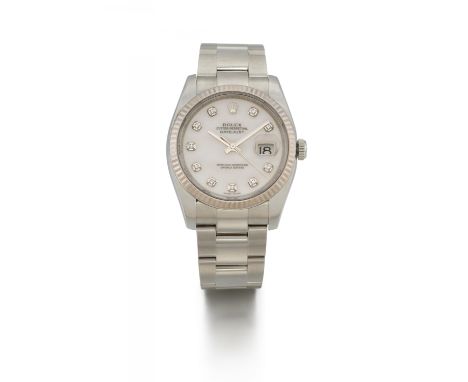 ROLEXDatejust. Art der Uhr: Armbanduhr. Herkunft: Schweiz, Genf. Datierung: 2008. Werk: Automatik, Cal. 3135. Gehäuse/Armband