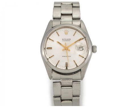 ROLEXOysterdate. Art der Uhr: Armbanduhr. Herkunft: Schweiz, Genf. Werk: Handaufzug, Cal. 1225. Gehäuse/Armband: Stahl, Oyste