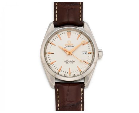 OMEGASeamaster. Art der Uhr: Armbanduhr. Herkunft: Schweiz, Biel. Datierung: 2008. Werk: Cal. 2500. Gehäuse/Armband: Stahl, L
