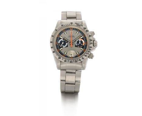 TUDORMontecarlo. Art der Uhr: Chronograph. Herkunft: Schweiz, Genf. Datierung: ca. 1974. Werk: Handaufzug, Cal. 234. Gehäuse/