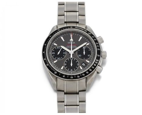 OMEGASpeedmaster. Art der Uhr: Chronograph. Herkunft: Schweiz, Biel. Datierung: 2016. Werk: Automatik, Cal. 3304. Gehäuse/Arm