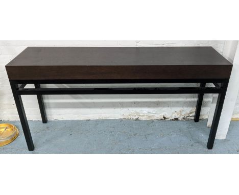 CONSOLE TABLE, 150cm x 40cm x 75cm, contemporary design. 