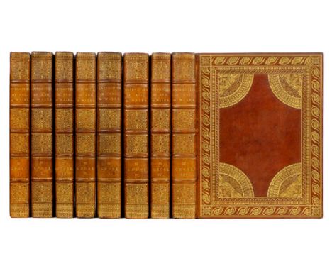 Grose (Francis). The Antiquities of England and Wales, 8 volumes, 'new edition', Hooper &amp; Wigstead, [1784-7], engraved fr