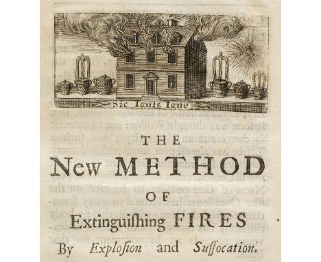 Godfrey (Ambrose). An Account of the New Method of Extinguishing Fires by Explosion and Suffocation. Introducted by Ambrose G