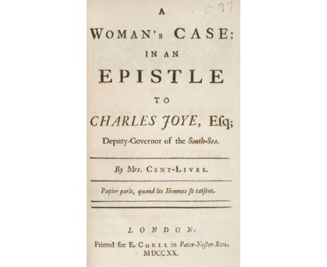 Gay (John). The Shepherd's Week. In Six Pastorals, fourth edition, Jacob Thompson, 1721, frontispiece (near-detached) and six