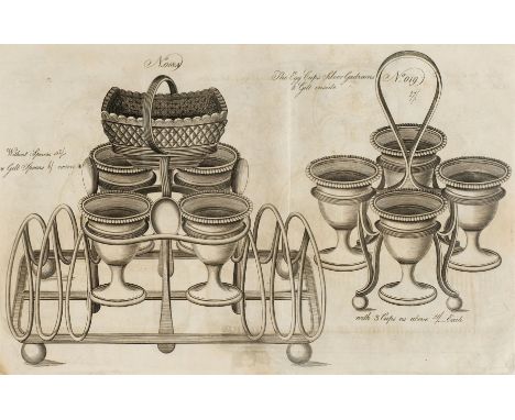 Trade Catalogue. A catalogue of Sheffield Plate, [probably Sheffield or Birmingham], circa 1813, 133 copper engraved plates o
