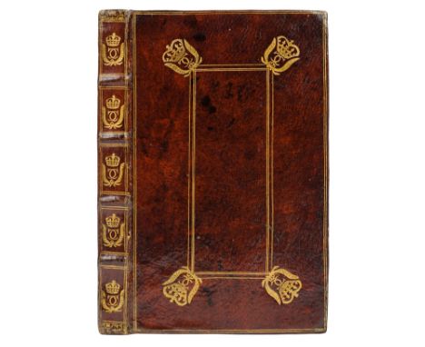 Royal binding. An Abridgment of the English Military Discipline, 2nd edition, printed by John Bill, Christopher Barker, Thoma