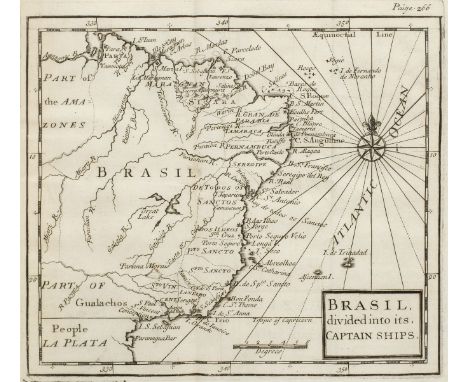 Brockwell (Charles). The Natural and Political History of Portugal ... To which is added, the History of Brazil, and all othe