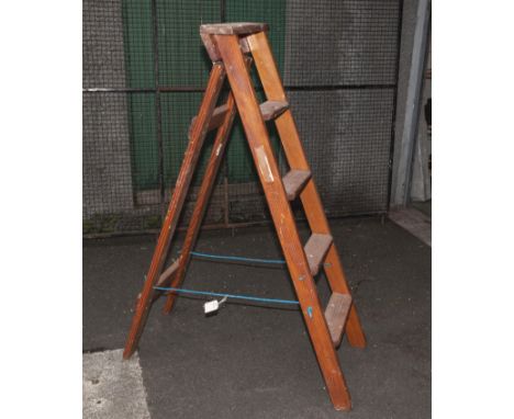 A pair of step ladders