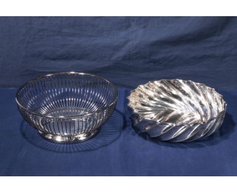 Two silver plated bowls