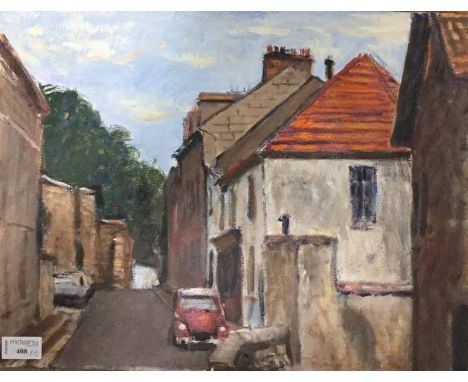 JOSEPH KEARNEYSELECTION OF ARCHITECTURAL SCENES oil on canvas (5)