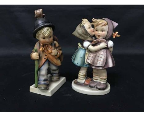 GROUP OF EIGHT HUMMEL FIGURES OF CHILDREN