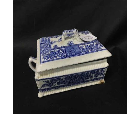 LOT OF DELFT STYLE WARESincluding a tureen and cover, Spode, a cabinet plate