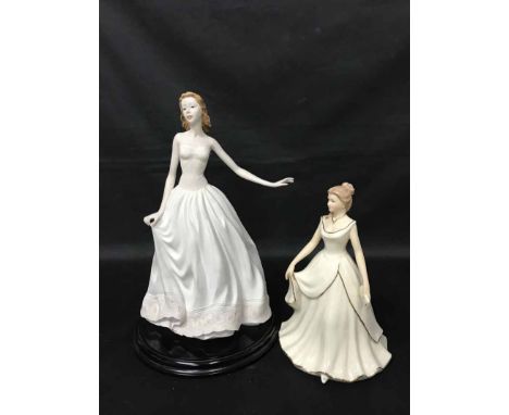 ROYAL DOULTON FIGURE OF DAWNHN3600; along with a collection of other figures including Royal Doulton Winter's Day HN4589, Roy